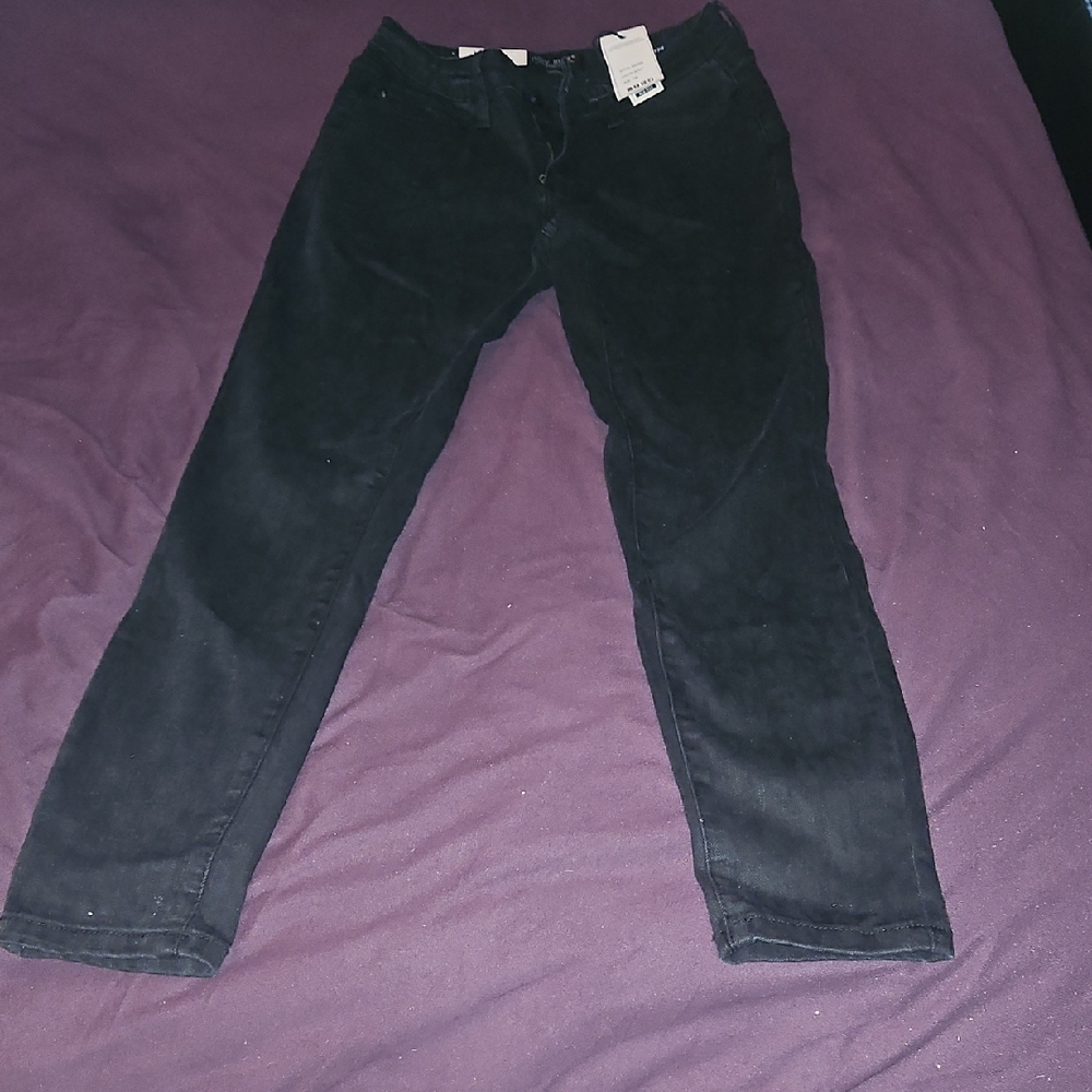 Judy Blue Skinny Black Leopard Print
